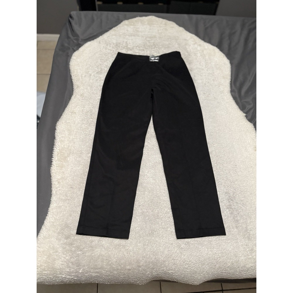 New Ann Taylor Women's Black Dress Pants Size 6P Petite Stretch NWT